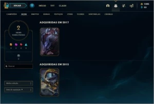 Conta de league of legends unranked lv32 LOL