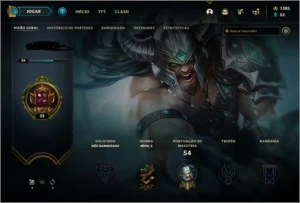 Conta de league of legends unranked lv32 LOL
