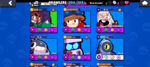 104/104 Brawlers | 70K | 290 Skins | 70 BRAWLERS PODER 11 | - Brawl Stars