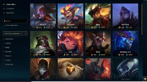 Conta League of legends, 103 skins Com prestigio , Ouro 1  LOL