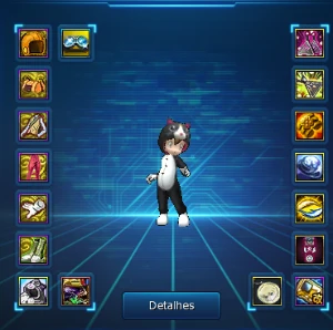 LA Omega - Conta 160 acessórios endgame para recomeçar! - Digimon Masters Online DMO