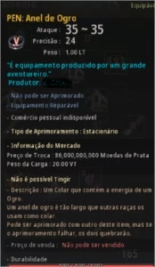 Conta Bdo Sorc 62/ OGRO PEN/ Armadura e armas boss/ VELL - Black Desert