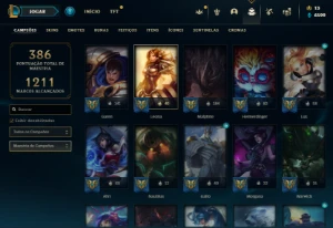 Conta league of legends da season 3 LOL