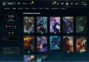 Conta league of legends da season 3 LOL