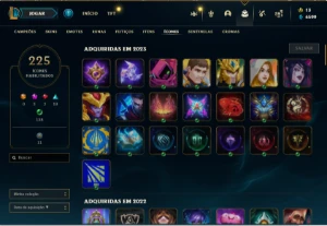 Conta league of legends da season 3 LOL