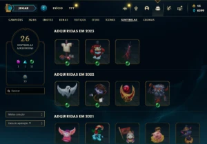 Conta league of legends da season 3 LOL