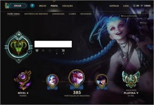 PLATINA 5 501 SKINS... BARATA - League of Legends LOL