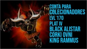 Conta do lol para colecionador - League of Legends