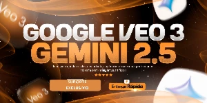 Google Veo3 E Gemini 2.5 Pro ( Acesso Por 1 Mês) - Assinaturas e Premium