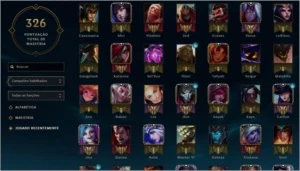 Conta League Of Legends Gold III LOL