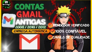 Conta Gmail Antiga 2008 / 2010 / 2012 [Entrega Automática]