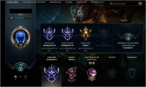 Conta League of Legends Diamante IV LOL