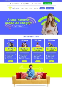 Site Em Wordpress Para Provedor De Internet - Outros