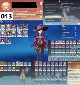 Contas de Genshi impect | As melhores - Genshin Impact