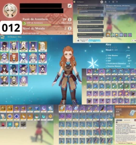 Contas de Genshi impect | As melhores - Genshin Impact