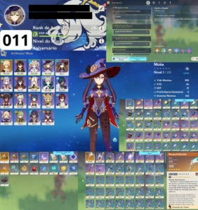 Contas de Genshi impect | As melhores - Genshin Impact