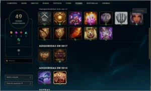 Conta gold 2 - League of Legends LOL