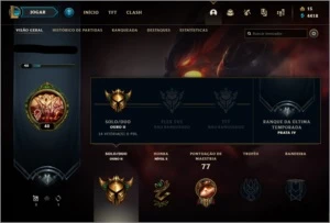 Conta gold 2 - League of Legends LOL