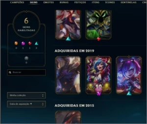 Conta gold 2 - League of Legends LOL