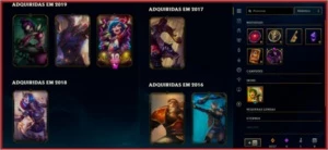 Conta de LOL com Skin '' Vitoriosa '' Unranked. - League of Legends