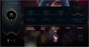 Conta de LOL com Skin '' Vitoriosa '' Unranked. - League of Legends