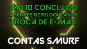 Conta SMURF com md10 concluido - Valorant