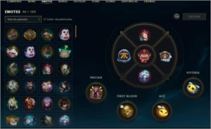 Conta rara do lol, Icones raros, sentinela rara e skin. - League of Legends