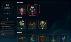 Conta rara do lol, Icones raros, sentinela rara e skin. - League of Legends