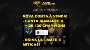 CONTA D4 60% DE WIN RATE 120 CAMPEÕES 42 SKINS - League of Legends LOL