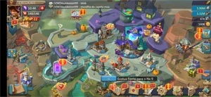Continha pré t4   vai até o reino 1080 - Lords Mobile