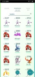 Conta Pokémon Go lvl 34