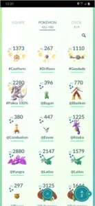 Conta Pokémon Go lvl 34