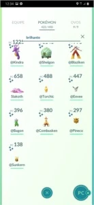 Conta Pokémon Go lvl 34