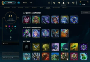 Conta De Lol Ferro 4 - Sem Risco De Ban Por Botting - League of Legends