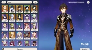 Conta Genshin Impact! AR 56 ,10 5* +2 armas 5*