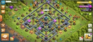 CV 13 CLASH OF CLANS COM 6 CONSTRUTORES COM MUROS FULL
