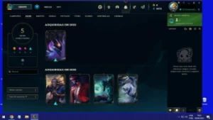 Conta lol Smurf mestre 200pdl 70% Win Rate - League of Legends