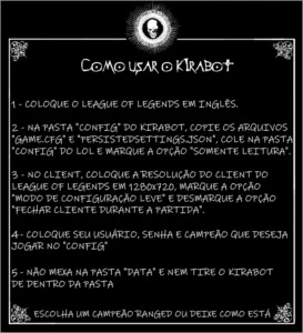 Bot para upar contas League Of Legends LOL