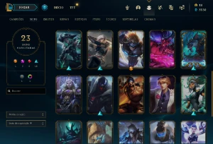 Conta LOL Ouro 2 + 37 Champs - League of Legends