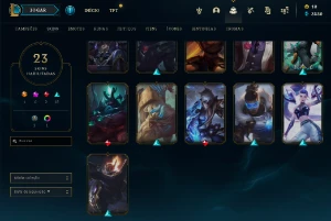 Conta LOL Ouro 2 + 37 Champs - League of Legends