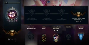 Conta lvl 315, 152 campeões, 139 skins(3 vitoriosas) - League of Legends LOL