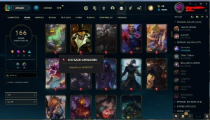 Conta Platina 4 League of Legends LOL