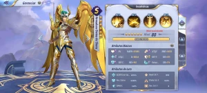 Conta nível 70 com mixer - Saint Seiya Awakening SSA