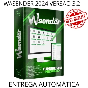 Wa Sender 2024 A Nova Versão 3.2 Atual + Chave De Licenças