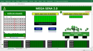 Planilhas Premium para Mega-sena, Lotofácil  E  Quina - Outros