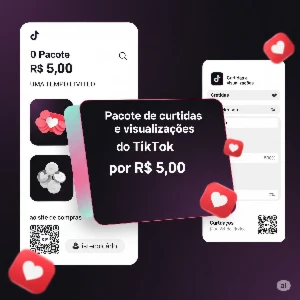 1k de curtidas tiktok