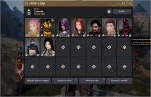 CONTA BLACK DESERT SA - BARRACA P2W - LV 62 STRIKER - FS 280
