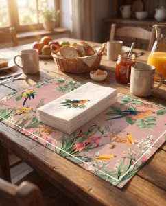Guardanapo de Papel Papagaio (12 unidades) - Artesanato e Personalizados