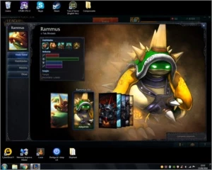 Conta LVL 30 com Alistar Negro + Rammus Rei  + Corki OVNI - League of Legends LOL