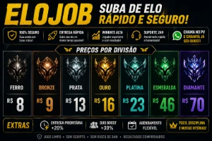 ELOJOB GM | Suba de Elo Rápido e Seguro 🔥